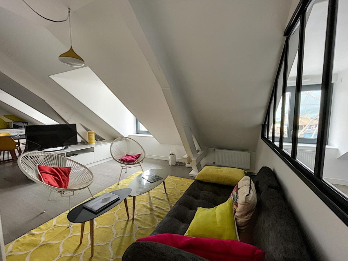 Duplex De Standing En Centre-Ville Avec Parking, Proche Port Et Plage - Fr-1-361-377 Гранвиль Экстерьер фото