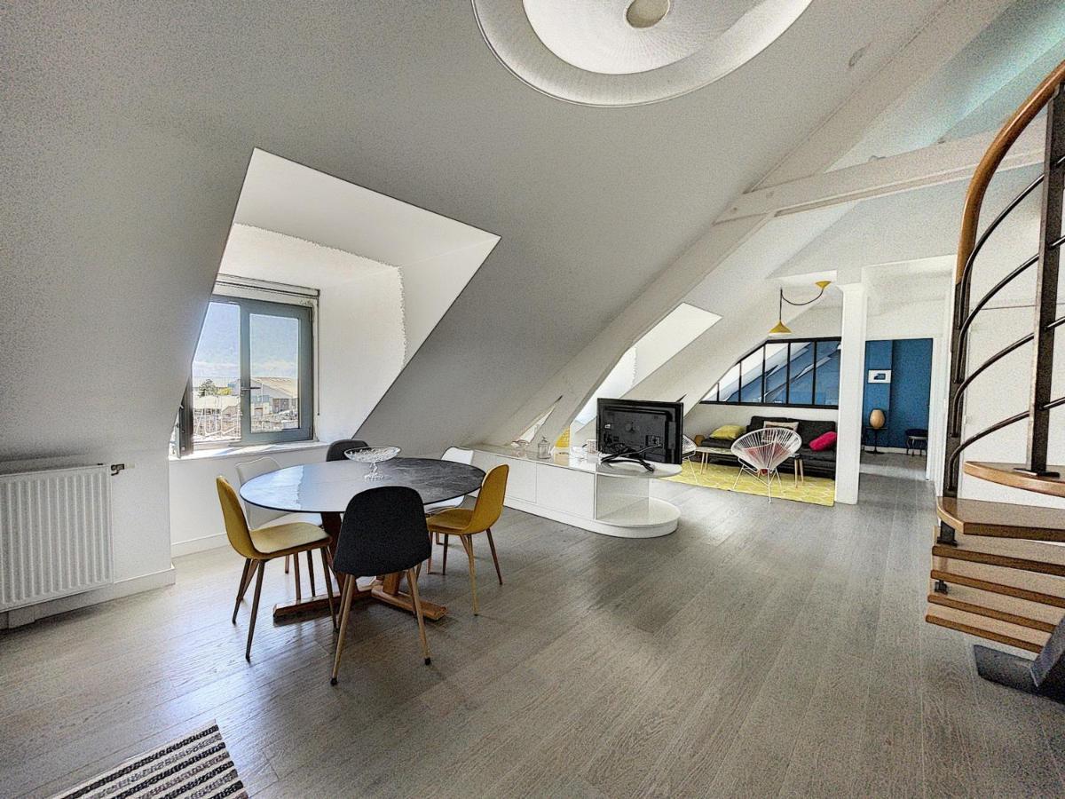 Duplex De Standing En Centre-Ville Avec Parking, Proche Port Et Plage - Fr-1-361-377 Гранвиль Экстерьер фото